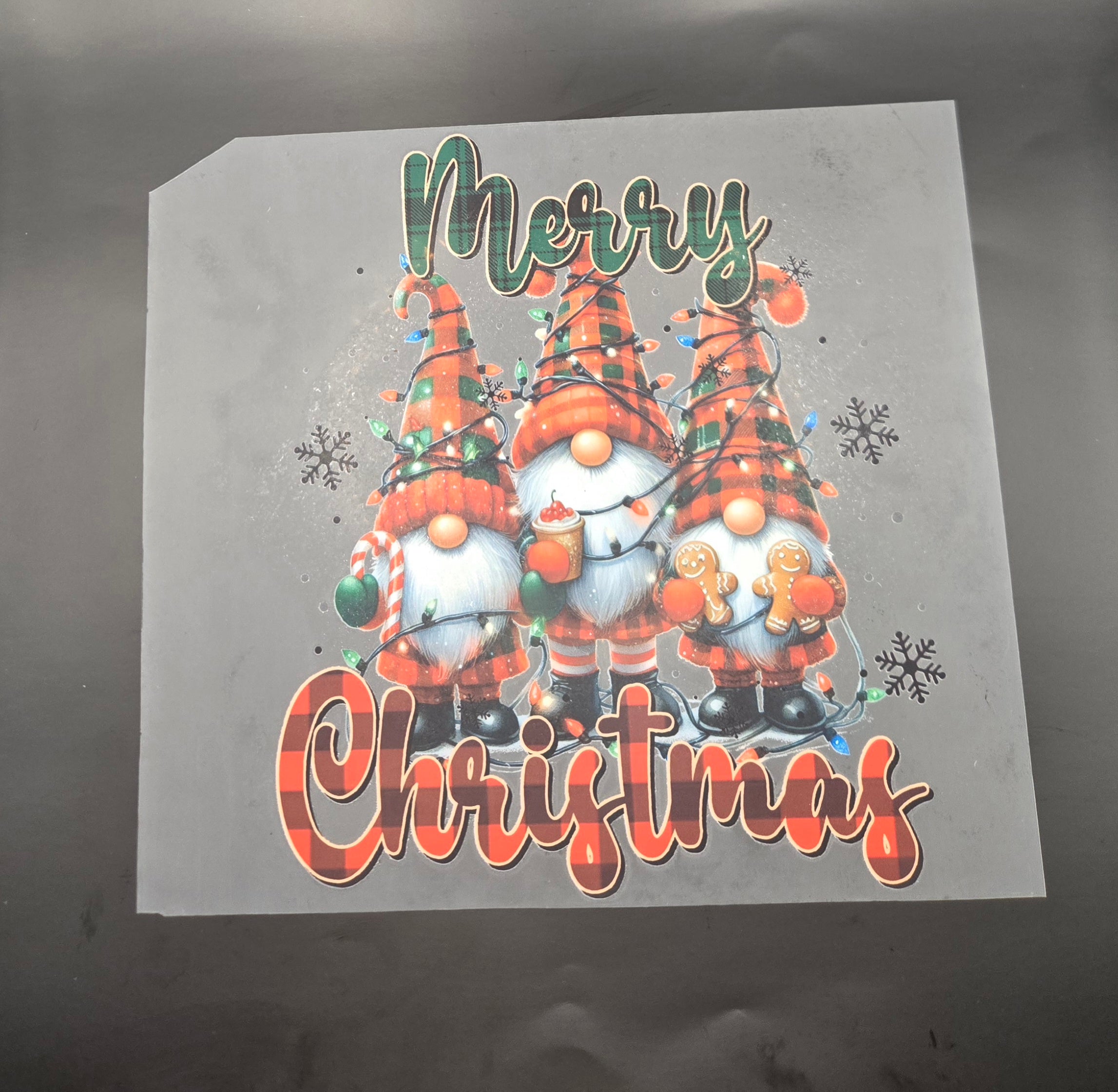 Meer Christmas Gnome Transfer