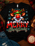 Merry Christmas Reindeer DTF Transfer