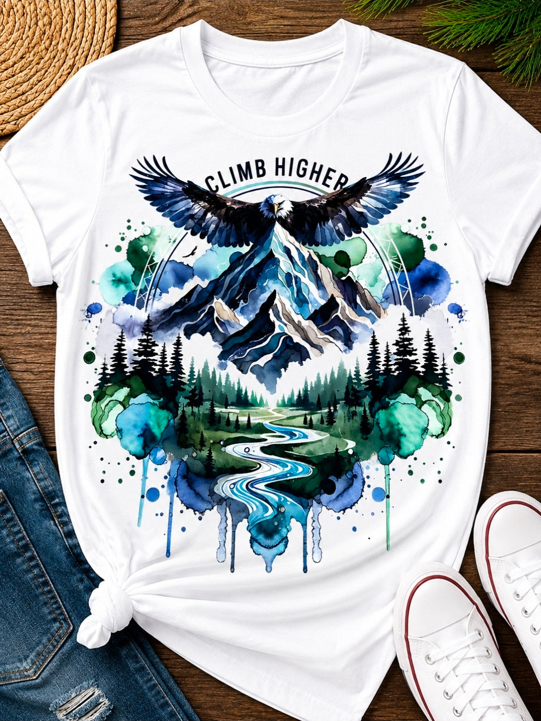 Eagle and mountain DTF